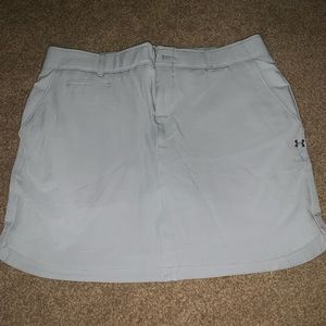 Under armour gray golf skort size 4